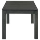 Jakob Rectangular 83-inch Extension Leaf Dining Table Black