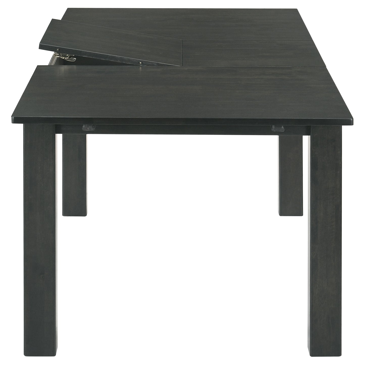 Jakob Rectangular 83-inch Extension Leaf Dining Table Black