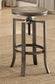 Bartlett Adjustable Backless Bar Stool Nutmeg (Set of 2)