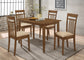 Robles 5-piece Rectangular Dining Table Set Chestnut