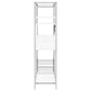 Figueroa 5-shelf Wine Storage Bar Cabinet White High Gloss