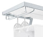 Araceli Freestanding LED Home Bar Cabinet White High Gloss