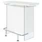 Acosta Freestanding Home Bar Wine Cabinet White High Gloss