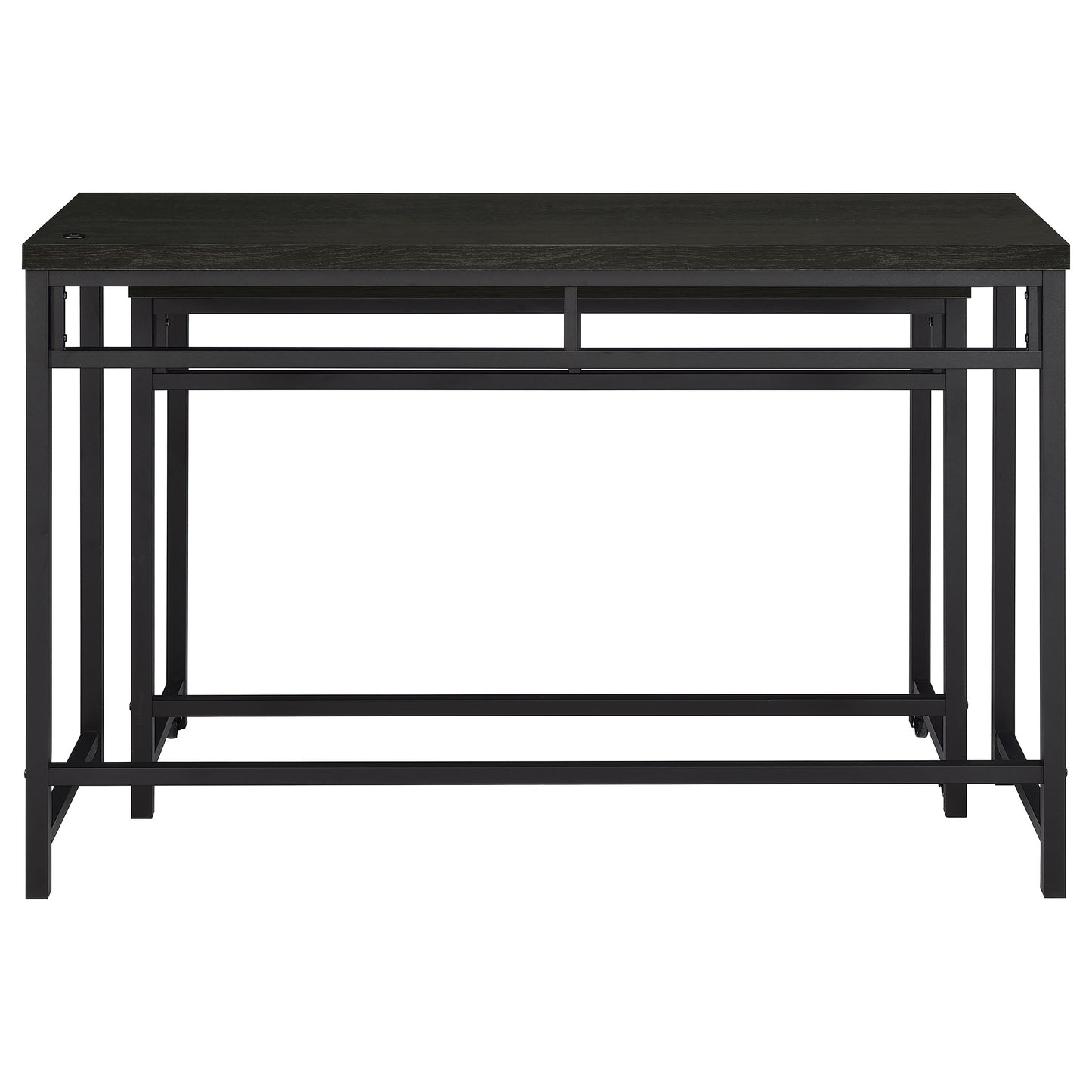 Hawes 4-piece Multipurpose Counter Height Table Set Black