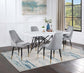 Gabrielle Upholstered Dining Side Chair Grey (Set of 2)