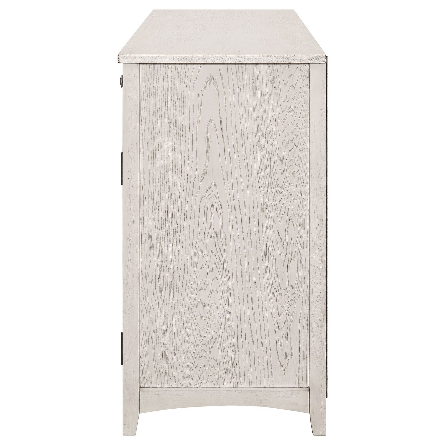 Kirby 3-drawer Sideboard Buffet Cabinet Rustic Off White