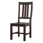 Calandra Wood Dining Side Chair Vintage Java (Set of 2)