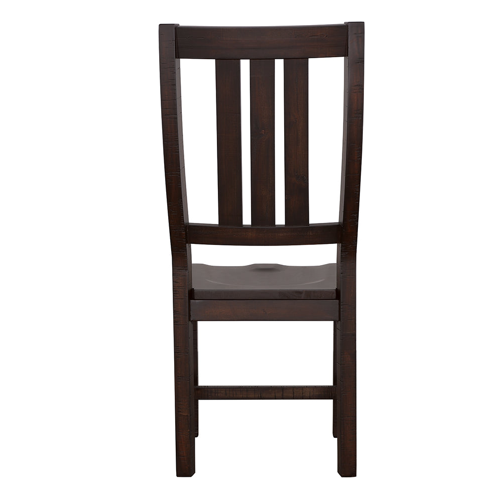 Calandra Wood Dining Side Chair Vintage Java (Set of 2)