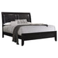 Briana Wood Queen Panel Bed Black