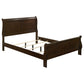 Louis Philippe 5-piece Full Bedroom Set Cappuccino