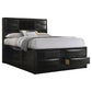 Briana 4-piece Eastern King Bedroom Set Black