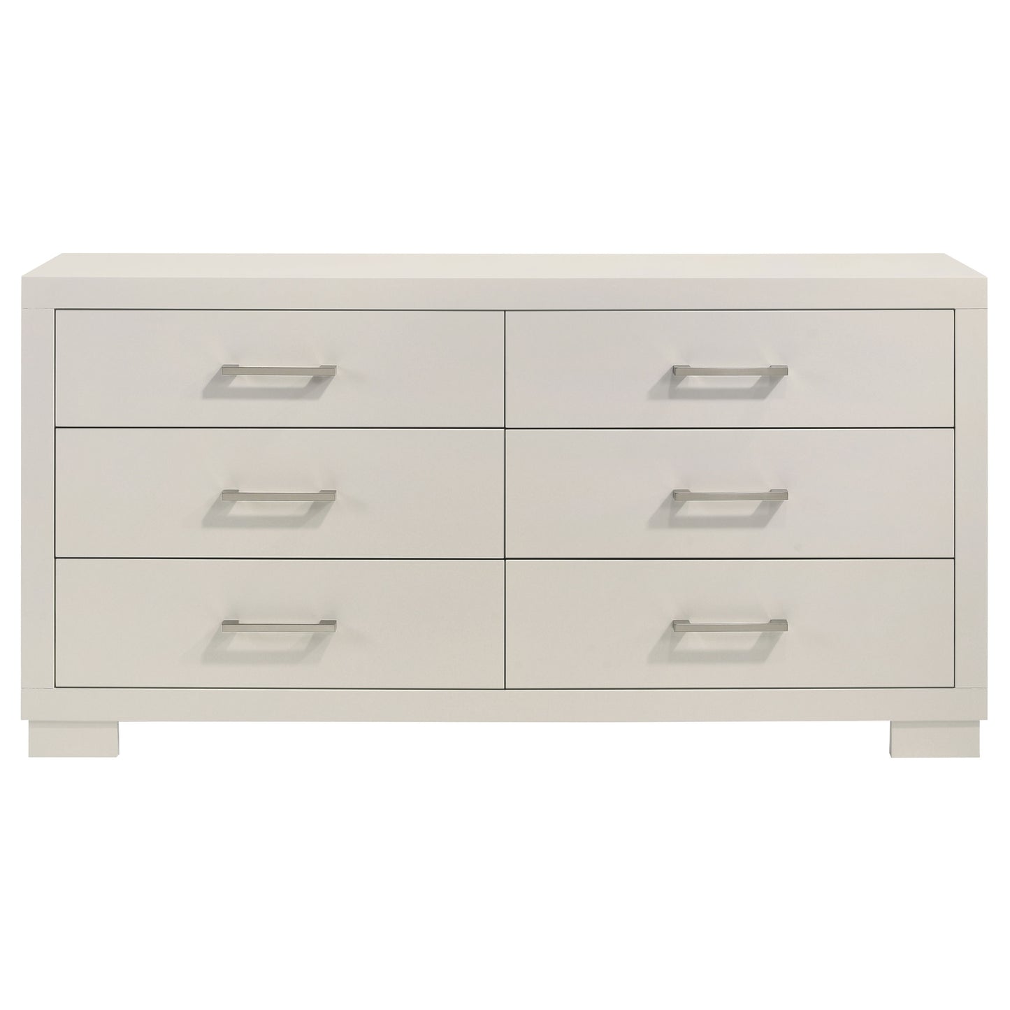 Jessica 6-drawer Dresser Cream White