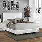 Felicity Wood California King Panel Bed White High Gloss