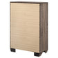 Kauffman 5-drawer Bedroom Chest Washed Taupe