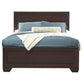 Kauffman Wood California King Panel Bed Dark Cocoa