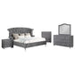 Deanna 5-piece California King Bedroom Set Grey