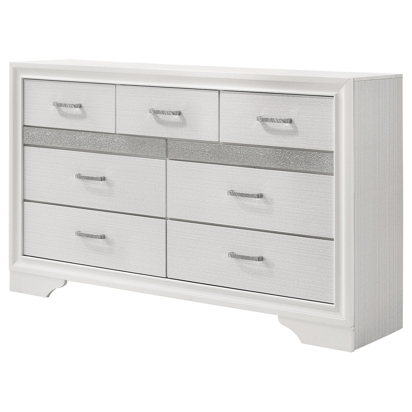 Miranda 7-drawer Dresser White