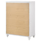 Barzini 5-drawer Bedroom Chest White