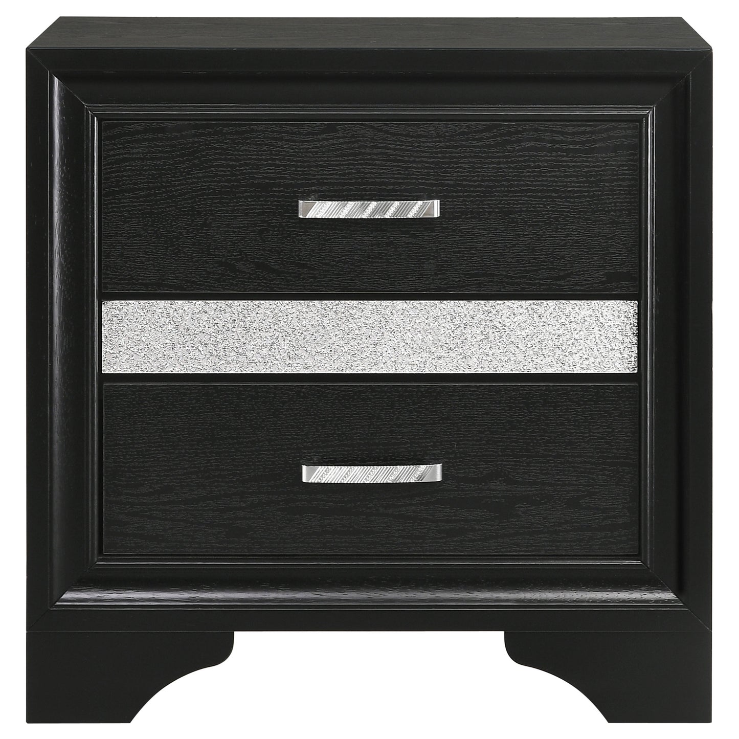 Miranda 5-piece Full Bedroom Set Black