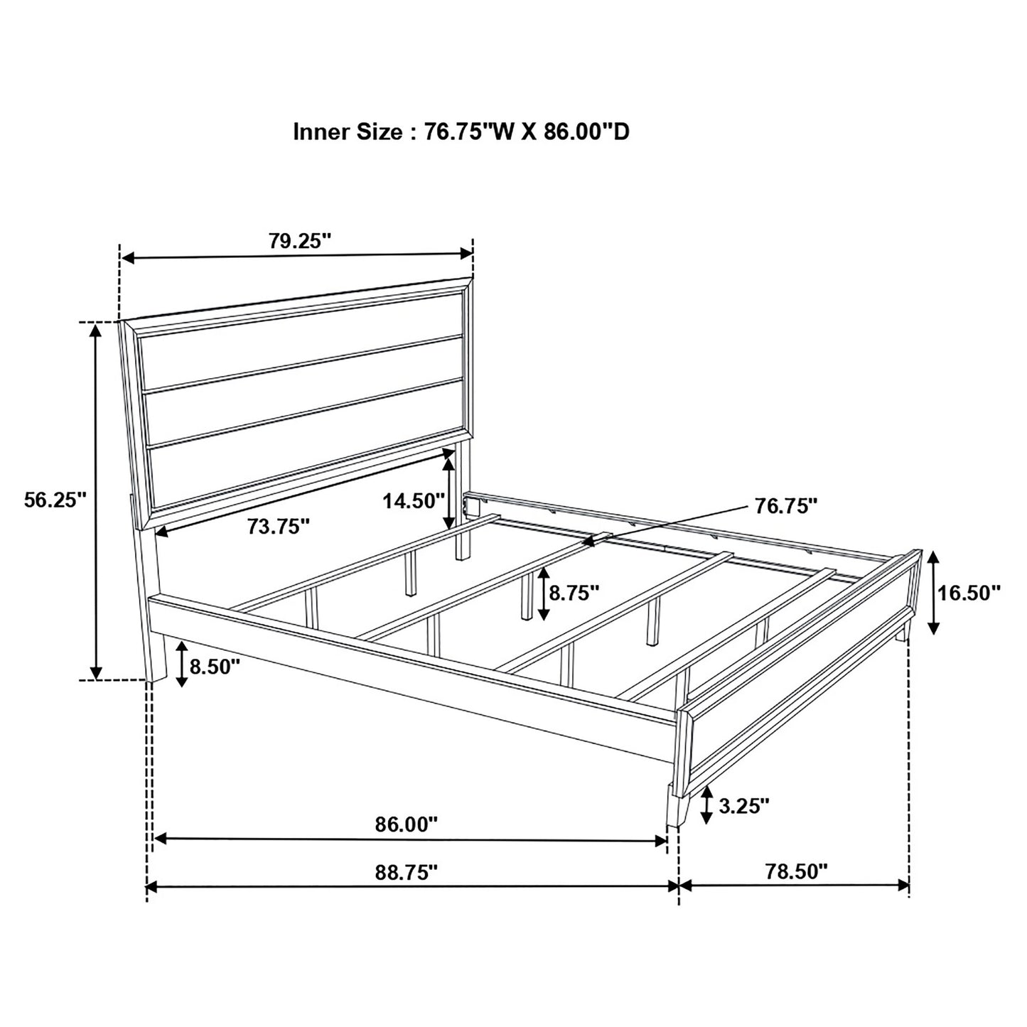 Watson 5-piece California King Bedroom Set Grey Oak