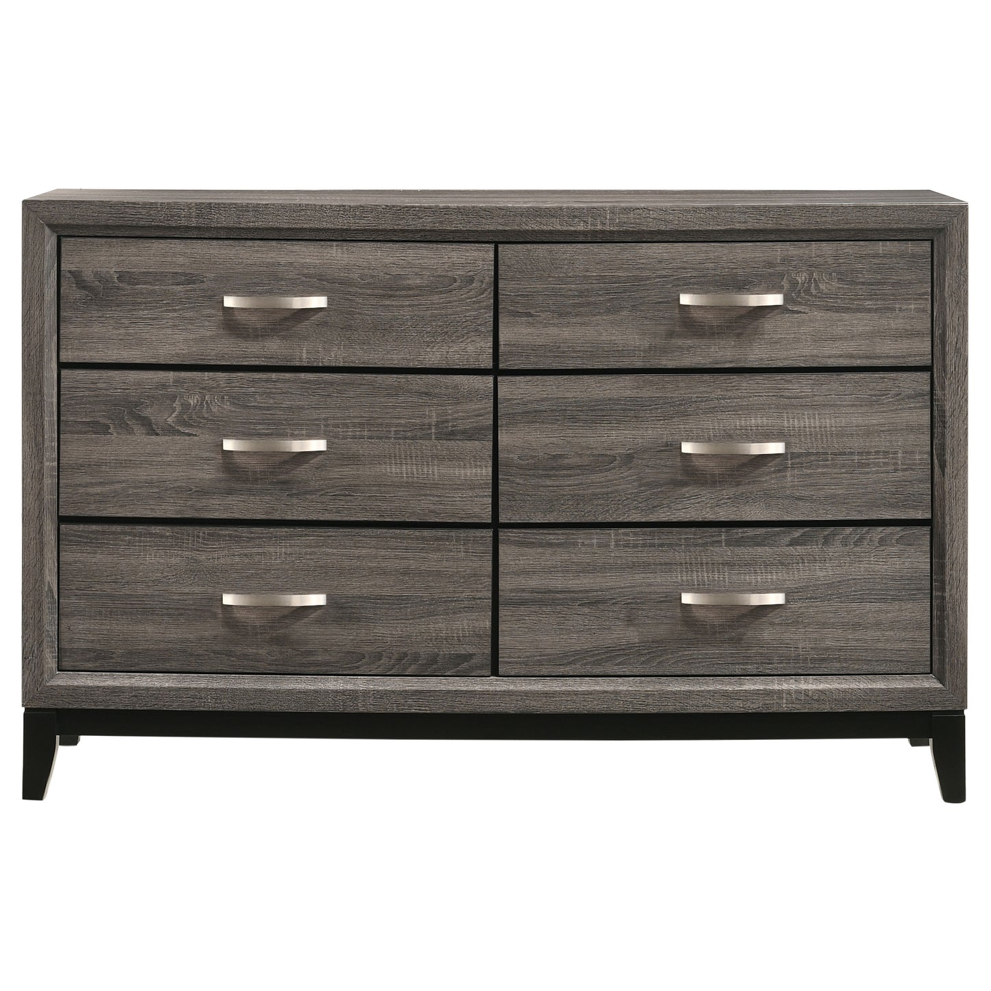 Watson 4-piece Queen Bedroom Set Grey Oak