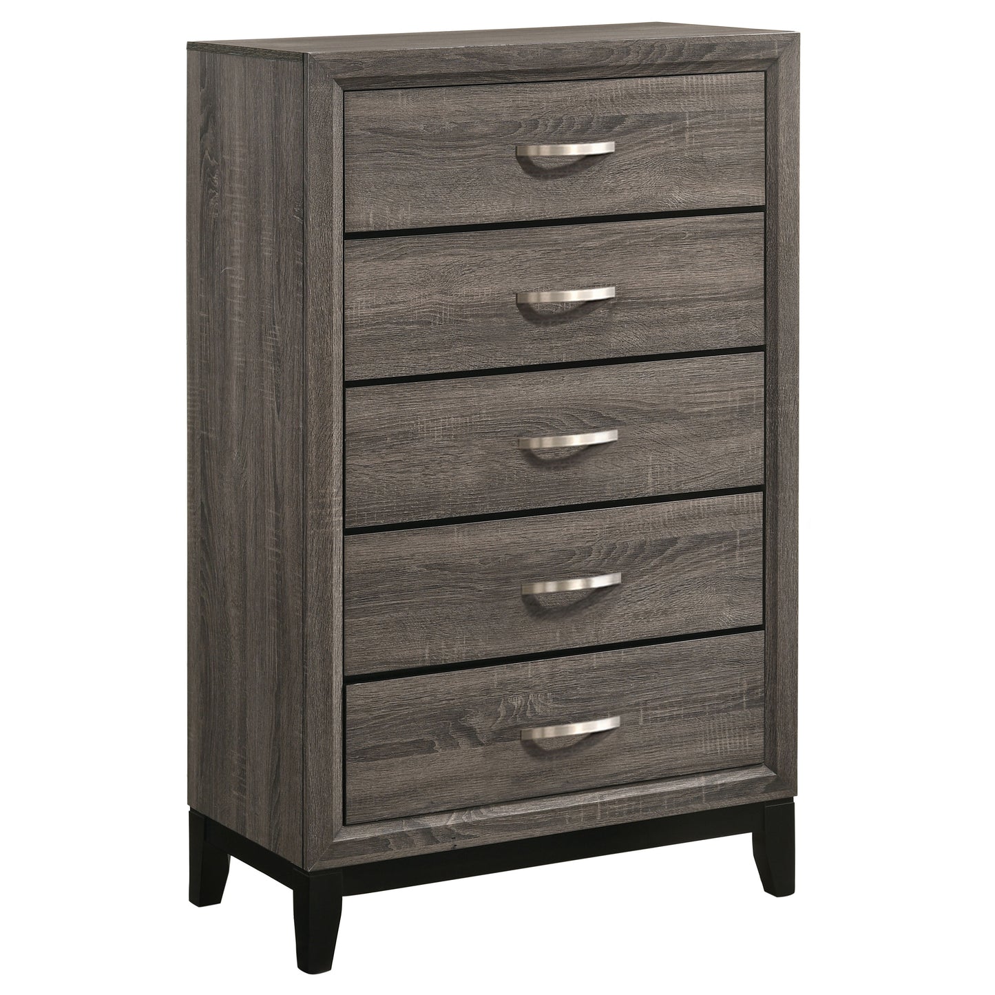 Watson 5-piece Twin Bedroom Set Grey Oak