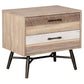 Marlow 2-drawer Nightstand Rough Sawn Multi