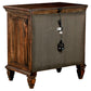 Avenue 3-drawer Nightstand Weathered Burnished Brown