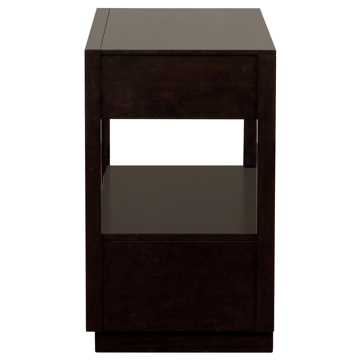 Durango 2-drawer Nightstand Smoked Peppercorn