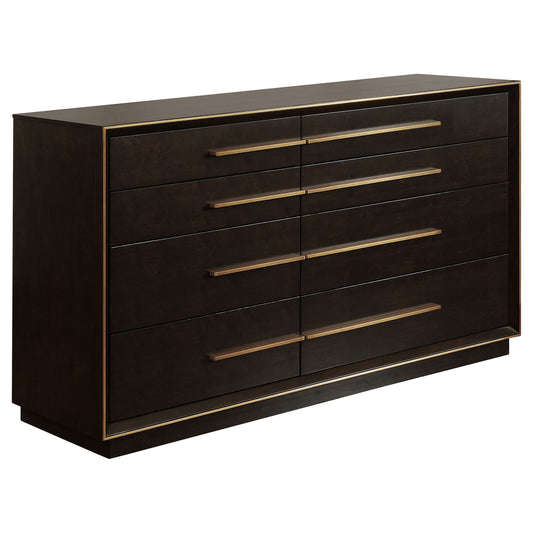 Durango 8-drawer Dresser Smoked Peppercorn