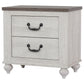 Stillwood 2-drawer Nightstand Vintage Linen