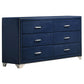 Melody 5-piece California King Bedroom Set Pacific Blue