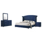 Melody 4-piece Queen Bedroom Set Pacific Blue