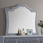 Antonella Upholstered Dresser Mirror Grey