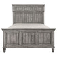 Avenue Wood Eastern King Panel Bed Weathered Grey