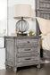 Avenue 3-drawer Nightstand Weathered Grey