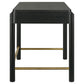 Arini 2-drawer Vanity Desk Makeup Table Black