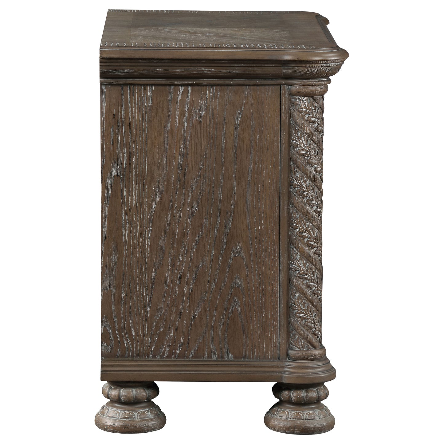 Emmett 3-drawer Nightstand Walnut