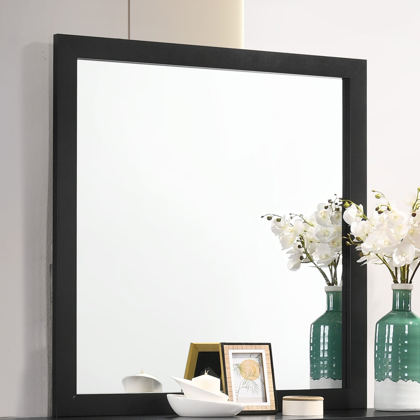 Kendall Dresser Mirror Black