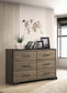 Baker 6-drawer Dresser Light Taupe