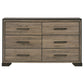 Baker 6-drawer Dresser Light Taupe