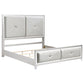 Larue Wood Eastern King Panel Bed Silver