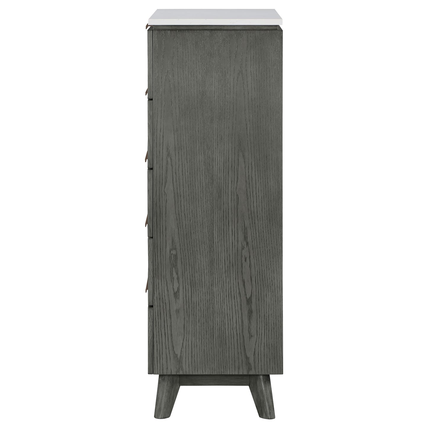 Nathan 5-drawer Bedroom Chest Grey