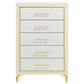 Lucia 5-drawer Bedroom Chest of Drawers White