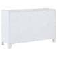 Anastasia 6-drawer Dresser Pearl White