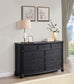 Celina 9-drawer Dresser Black