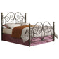 London Metal Eastern King Open Frame Bed Dark Bronze