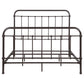 Livingston Metal Queen Open Frame Bed Dark Bronze