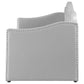 Elmore Upholstered Twin Daybed with Trundle Light Grey