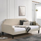 Livia Upholstered Twin Daybed Taupe